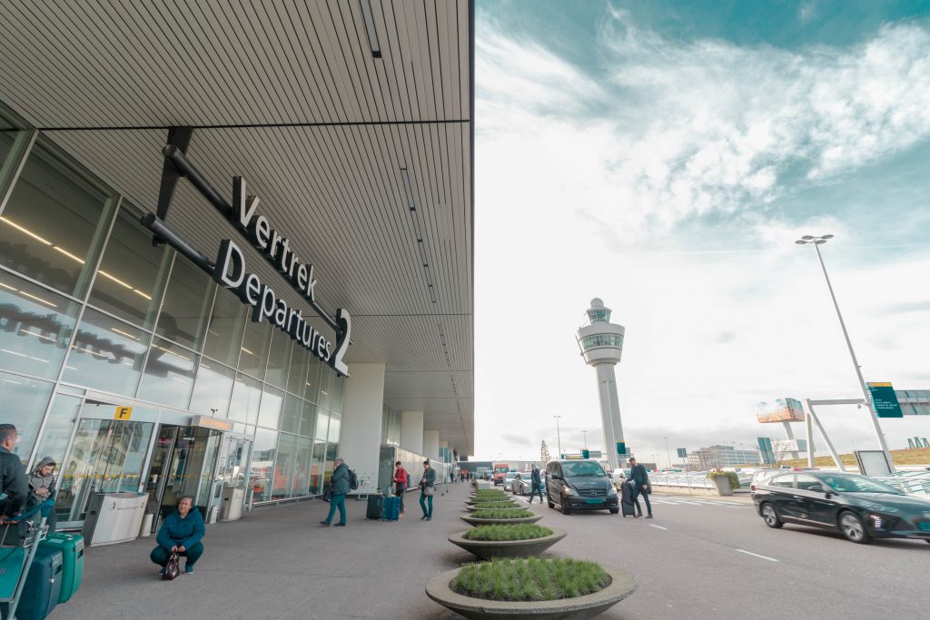 parkeren bij Schiphol terminal 2