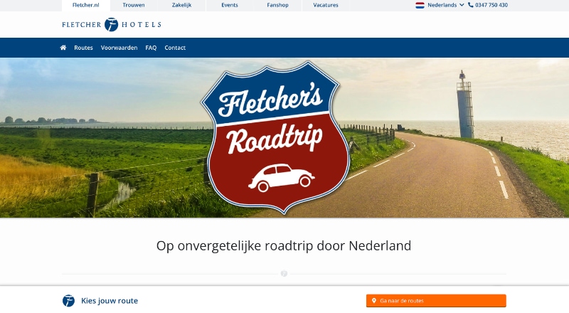 Fletcher Roadtrip website