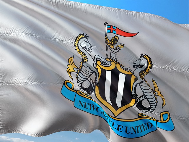 Newcastle united vlag