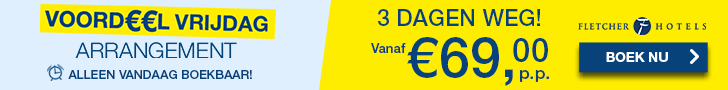 Fletcher Voordeel Vrijdag banner