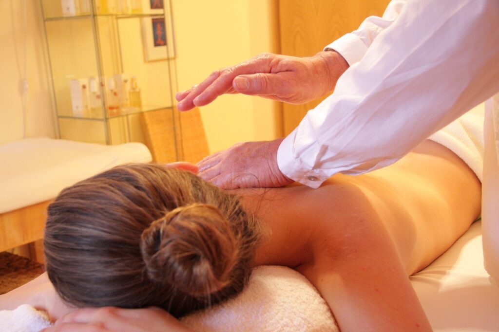 Massage in een Spa