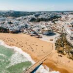 Albufeira Portugal luchtfoto