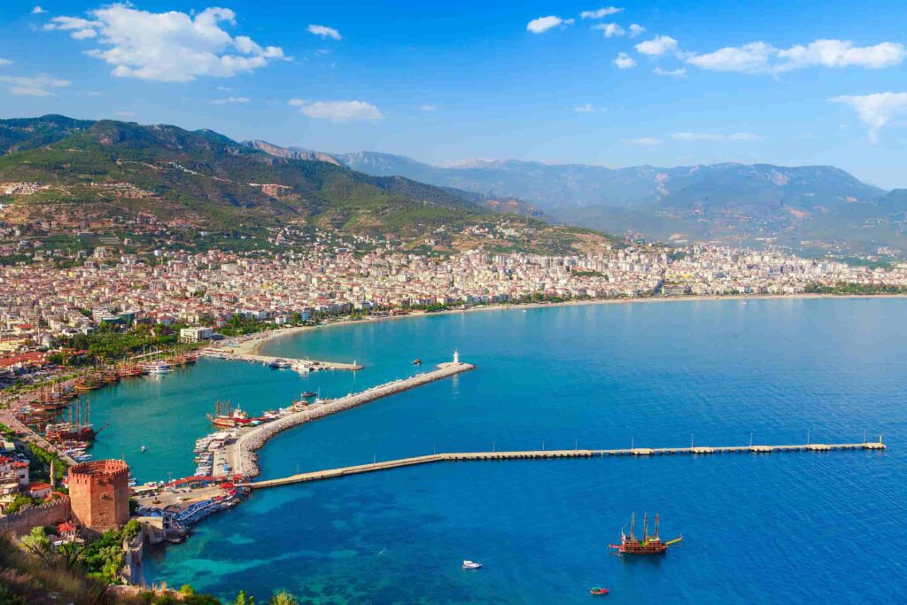 Alanya aan de zee