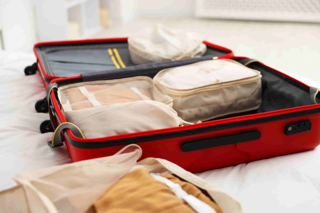 koffer organizer packing cubes