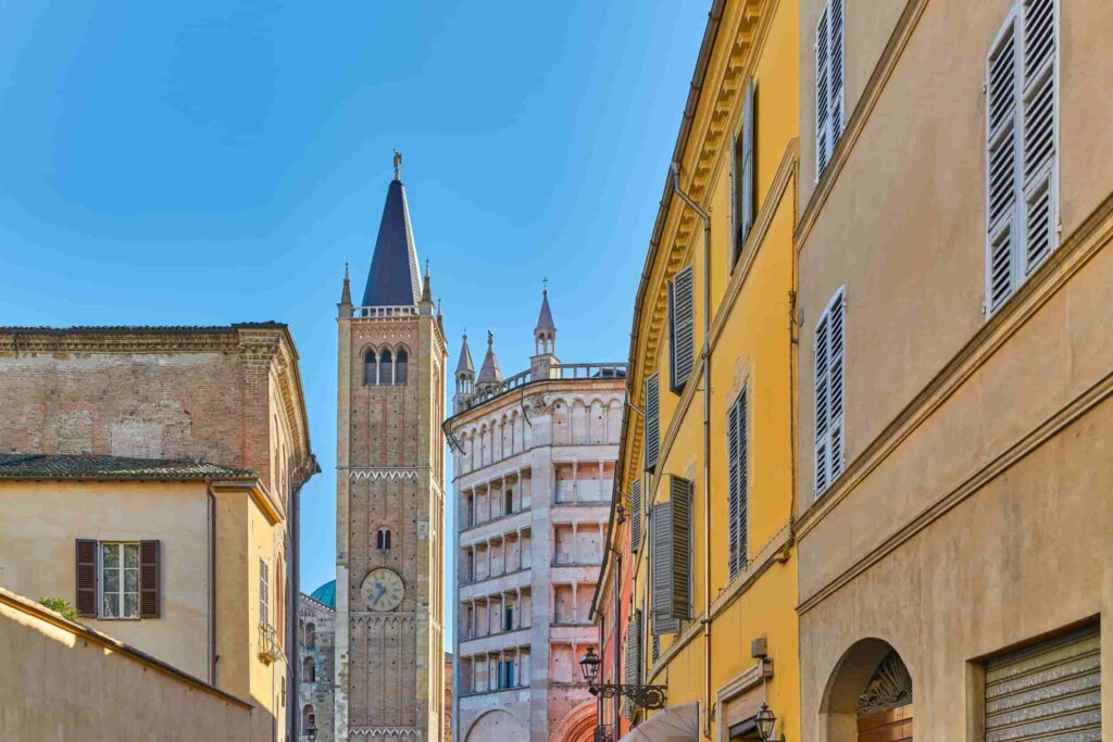 Duomo di Parma stedentrip Italie