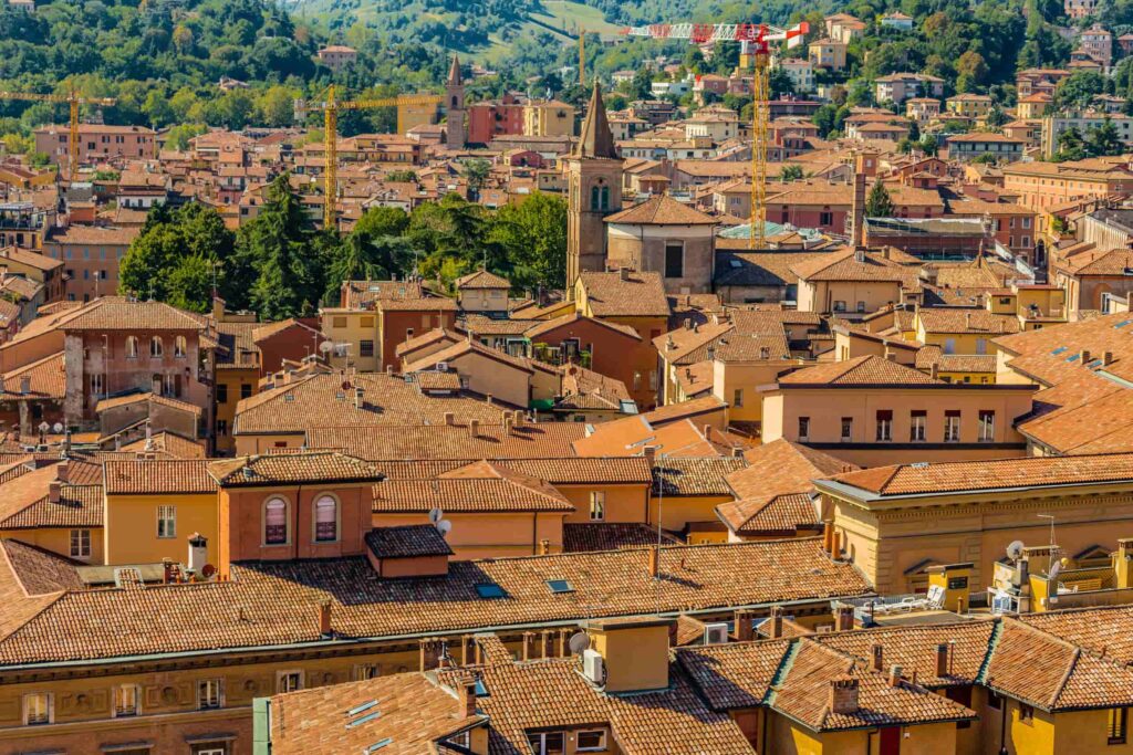 Luchtfoto Bologna