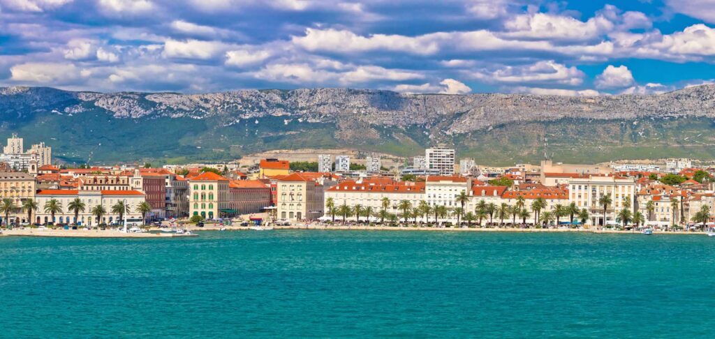 Split kroatie aan zee