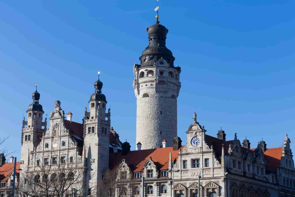 Neues Rathaus in Leipzig